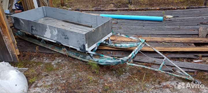 Сани волокуши нарты для снегохода