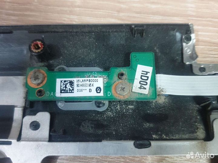 Верхняя часть корпуса ноутбука HP DV6-3000 б/у