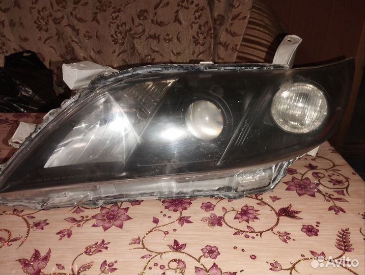 Фары на toyota camry 40 до рестайлинг