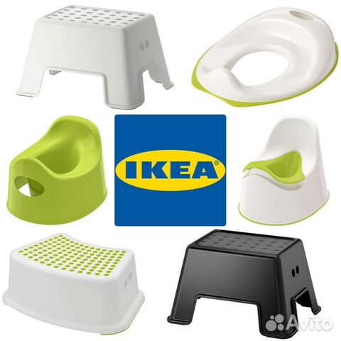 Горшок/накладка на унитаз/подиум икеа (IKEA)
