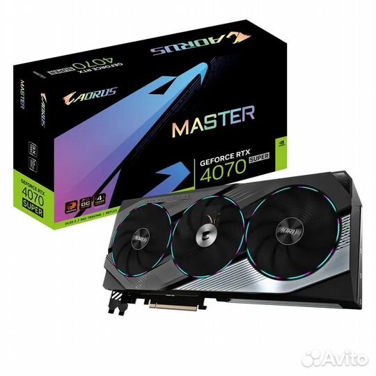 Новая Gigabyte RTX 4070Super OC Aorus + 4080super