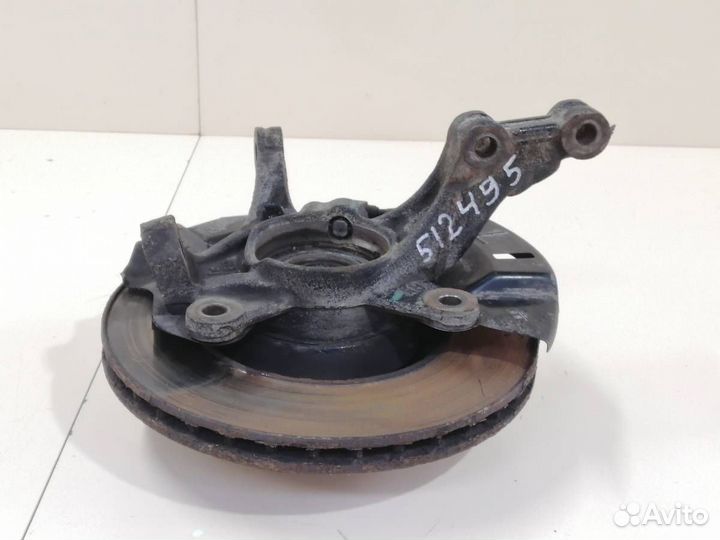 Кулак поворотный передний левый Hyundai Solaris 20