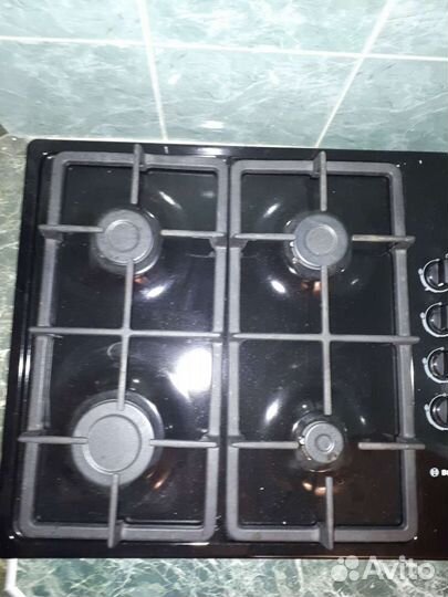 Газовая варочная панель bosch б/у, 4 конфорки
