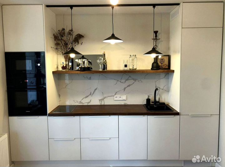 Кухни в минимализме на заказ в Казани