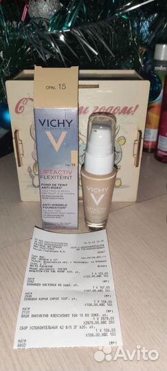 Крем тональный для лица vichy