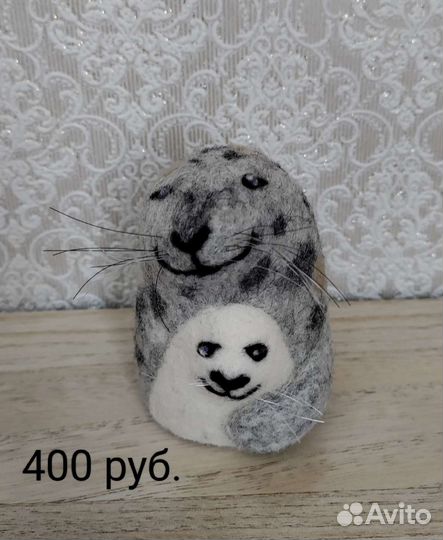 Игрушки из шерсти