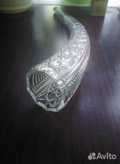Хрустальный сосуд - рог