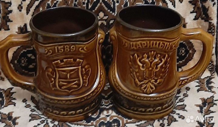 Пивная кружка керамическая