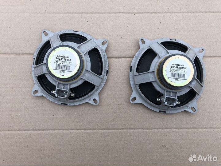 9634826580 Динамики дверей Peugeot 307