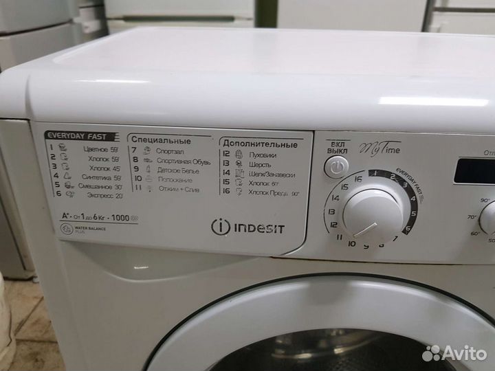 Стиральная машина Indesit 6kg узкая