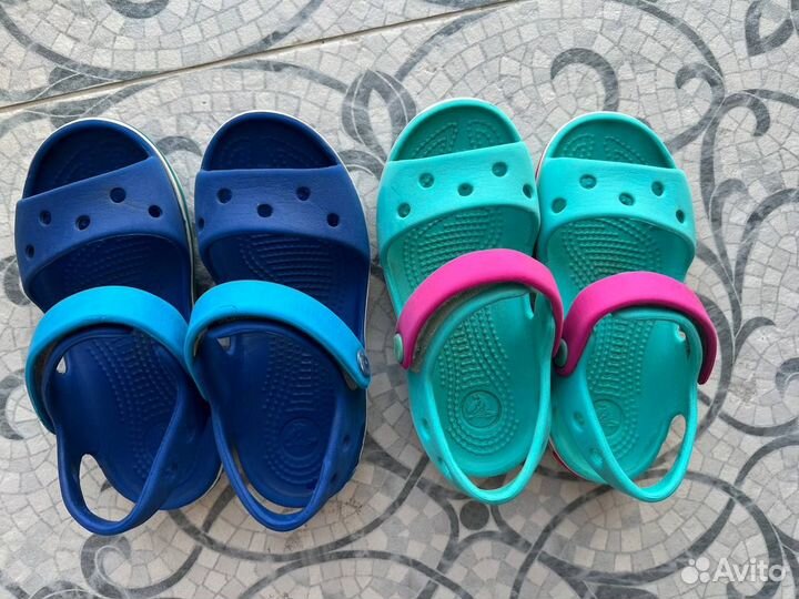 Сандалии crocs C9, C10