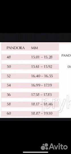 Pandora кольцо