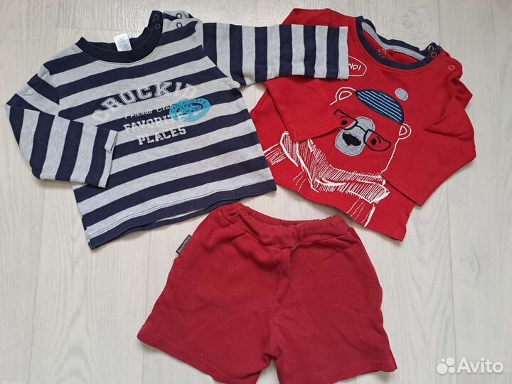 Вещи пакетом на мальчика до года