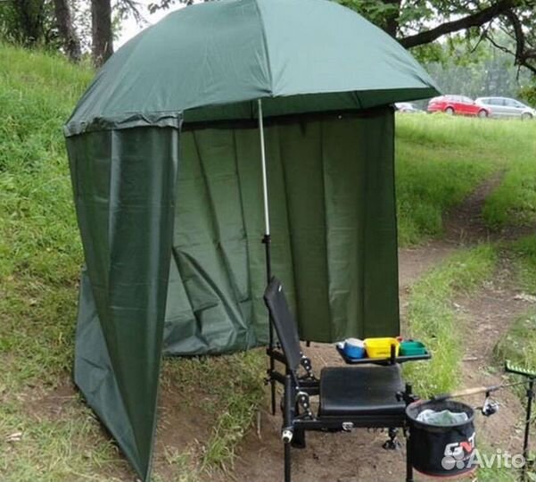 Рыболовный зонт с тентом