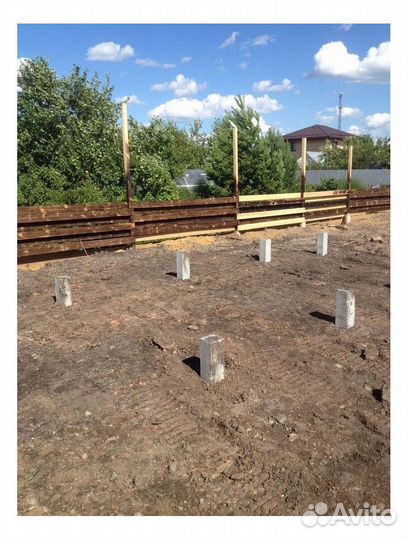 Сваи железобетонные (забивные)