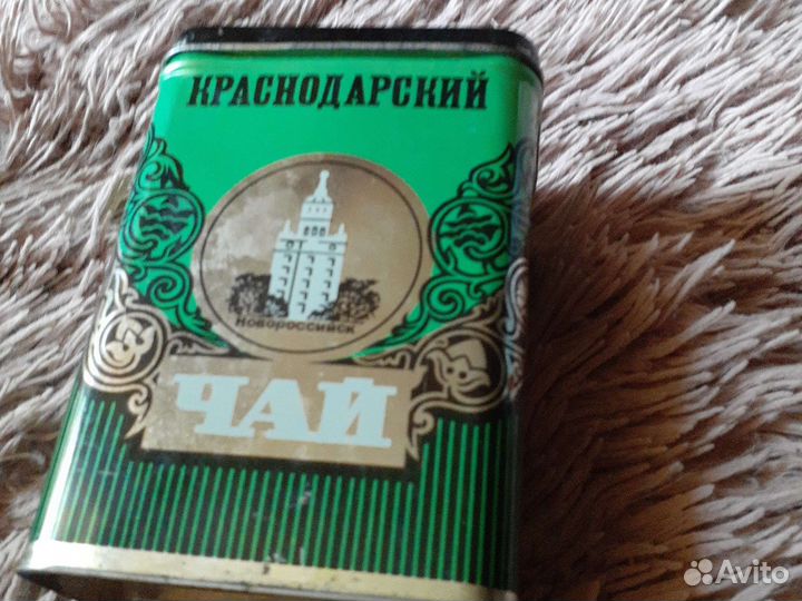 Жестяные банки для чая