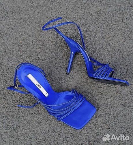 Босоножки 35 zara туфли платье мюли