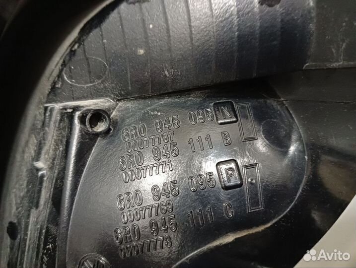 Стоп-сигнал левый Volkswagen Polo (Mk5) Hatchback