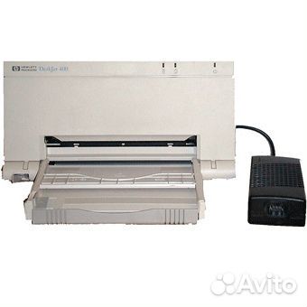 Струйный HP deskjet 400 (шаговые двиг, бп 30V)
