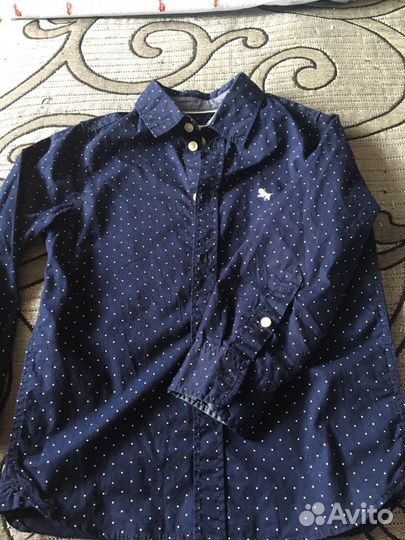 Рубашка для мальчика H&M, размер 110
