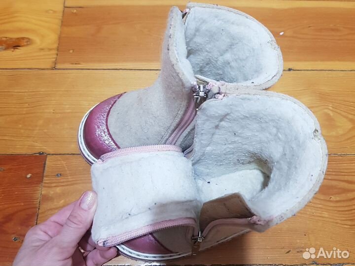 Сапоги зимние для девочки