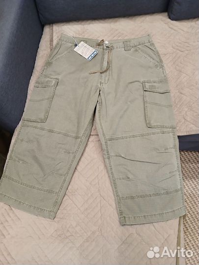 Капри бриджи женские хлопок 100% европейский 36