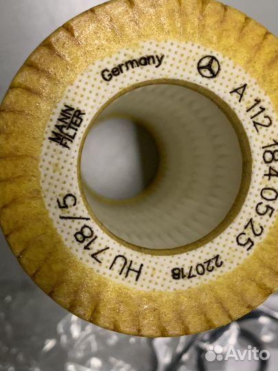 Фильтр масляный Mercedes-Benz A0001802609