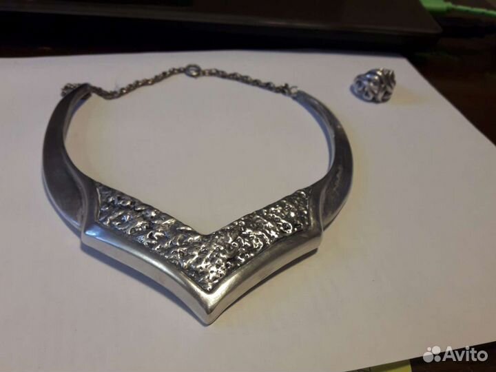 Украшения серебряные, гарнитур