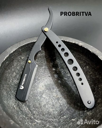 Опасная бритва со сменными лезвиями,шаветка барбе