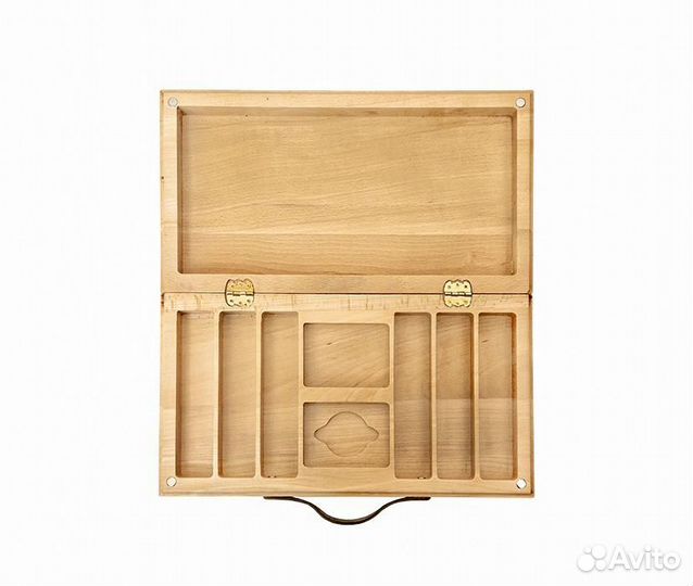 Набор для покера Crown на 300 фишек в кейсе из бука 62238