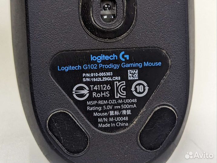 Игровая мышь logitech G102