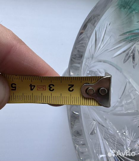 Хрустальная ваза, кубок 1.5 л СССР