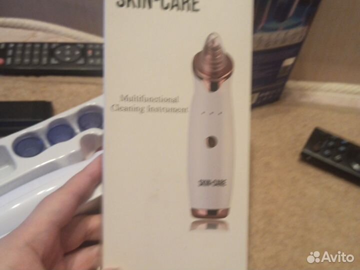 Вакуумный очиститель для лица