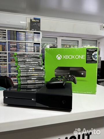 Xbox One + 400 Игр Гарантия 12 Месяцев