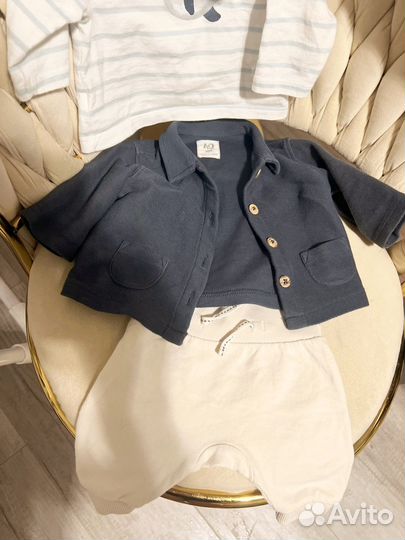 C&a комплект тройка для новорожденных 56 оригинал