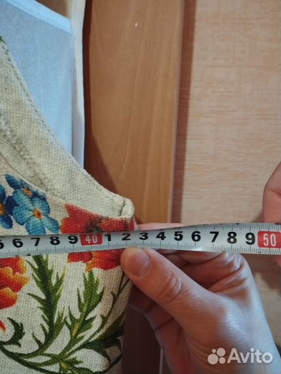 Сарафан льняной женский 48-50