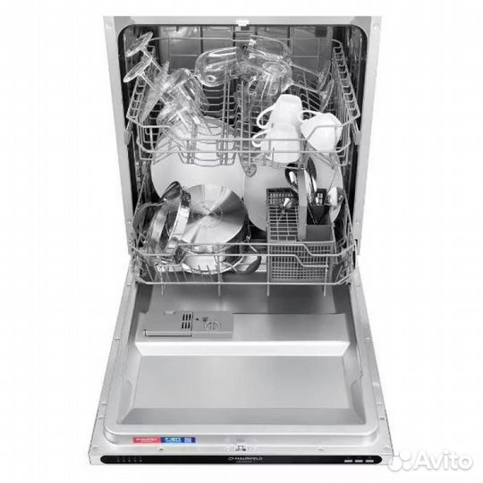 Встраиваемая посудомоечная машина maunfeld MLP6022A01 Light Beam, 60см, 12 комплектов