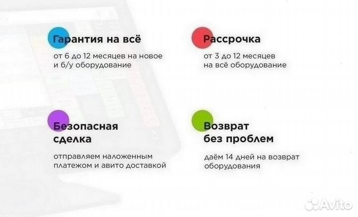 Готовый комплект оборудования автоматизация кафе