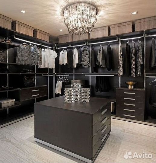 Гардеробная loft