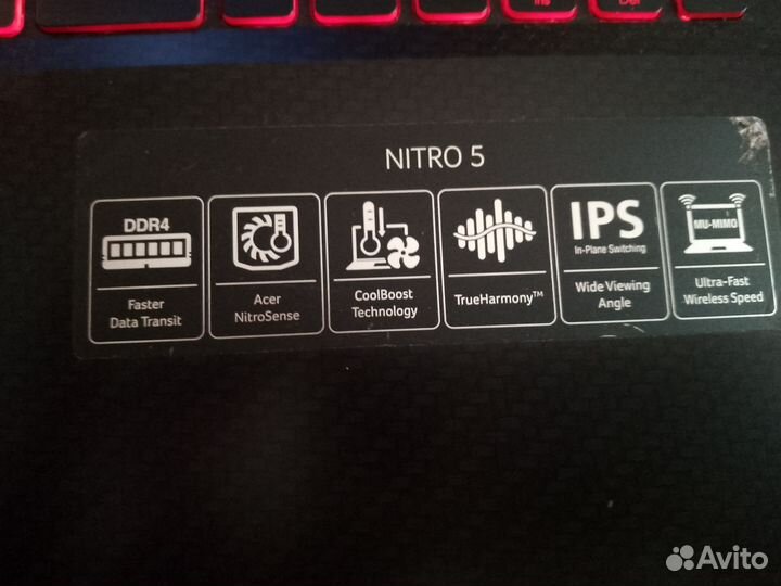 Ноутбук Acer nitro 5