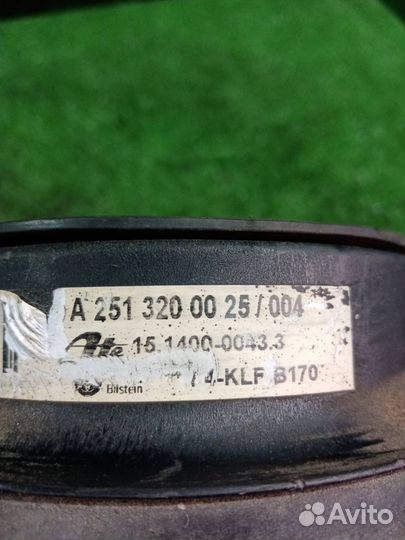 Подушка пневмоподвески задняя правая Mercedes-Benz