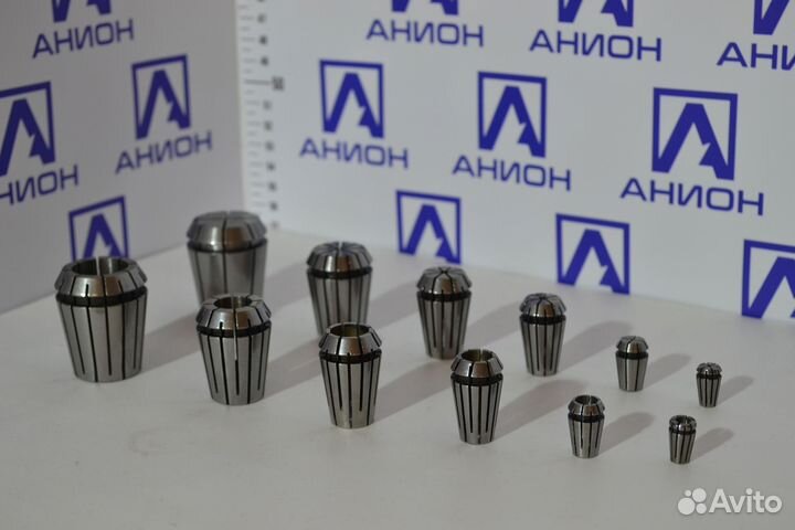 Цанги ER8-ER40, ERG, цанги с подводом сож