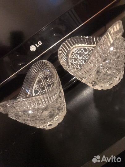 Салатник хрусталь