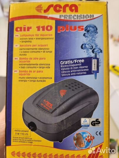 Компрессор воздушный новый для аквариума