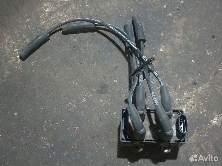 Катушка зажигания с проводами рено kangoo 1 K7J