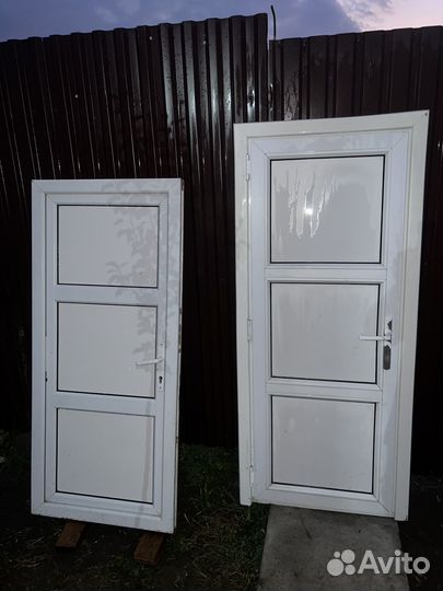Двери пластиковые бу