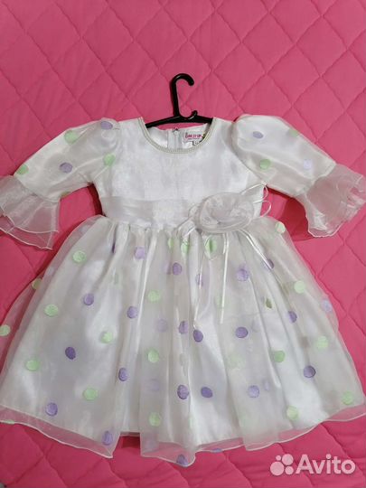 Платье для девочки(праздничное)