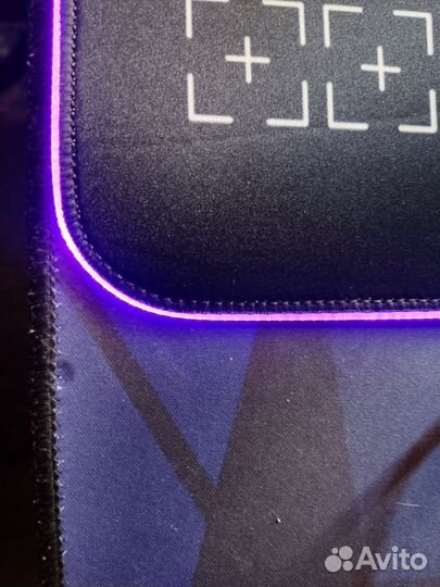 Игровой коврик для мыши с подсветкой