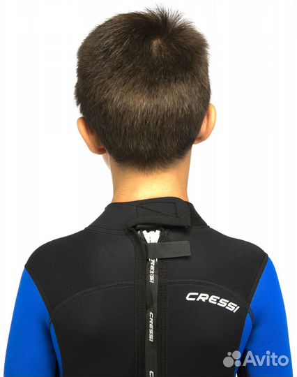 Короткий детский гидрокостюм с коротким рукавом дл