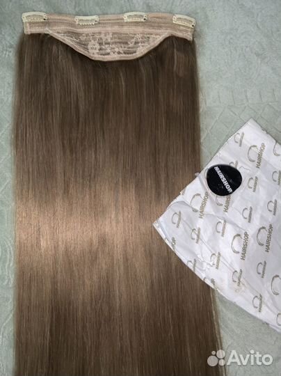 Волосы натуральные 50см на заколках